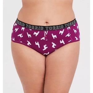 NWOT LLAMA COTTON CHEEKY PANTY